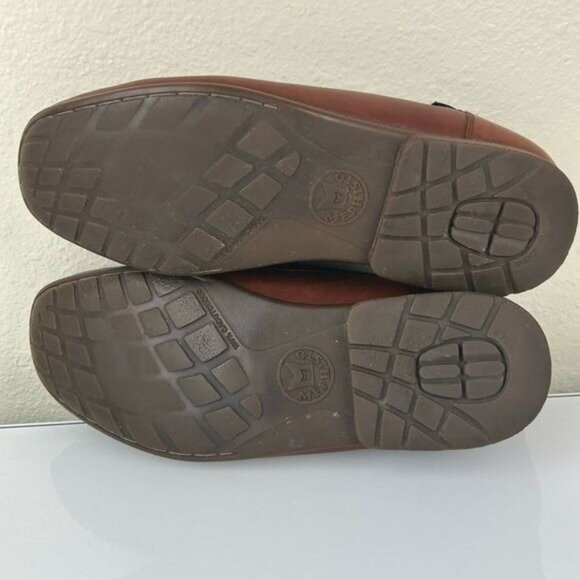 Mephisto Men’s Cool Air Leather Loafers Brown US 8 Read